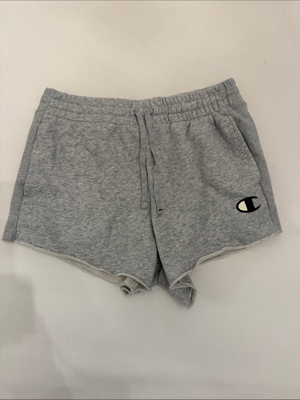 Champion Heather Gray Terry Lounge Shorts